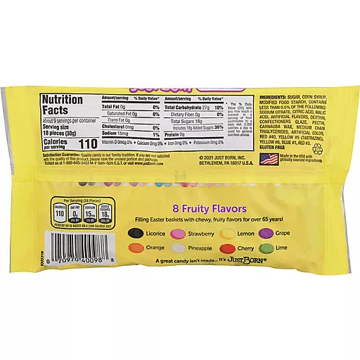 Just Born Jelly Beans: Original Fruit Flavor 10 Oz. (2 Bags) (Online Order Only)