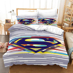 Justice League Batman Superman Bedding Set Quilt Cover Without Filler (Online Order Only)