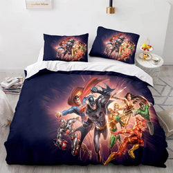 Justice League Bedding Set Throw Quilt Duvet Cover Bedding Sets (Online Order Only)