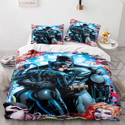 Justice League Bedding Set Throw Quilt Duvet Cover Bedding Sets (Online Order Only)