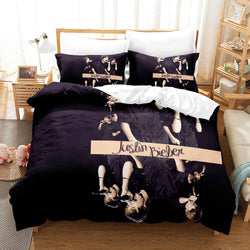 Justin Bieber Cosplay Bedding Set Quilt Cover Room Decoration (Online Order Only)