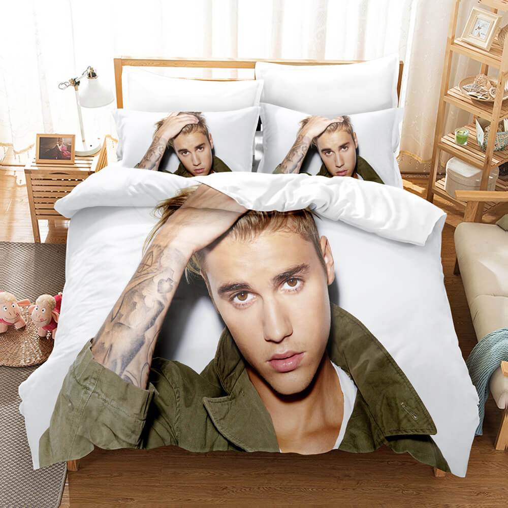 Justin Bieber Bedding Set Duvet Cover (Online Order Only)