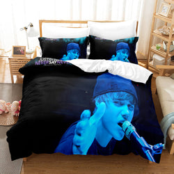 Justin Bieber Cosplay Bedding Set Quilt Cover Room Decoration (Online Order Only)