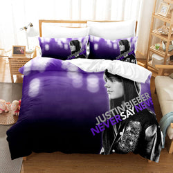 Justin Bieber Cosplay Bedding Set Quilt Cover Room Decoration (Online Order Only)