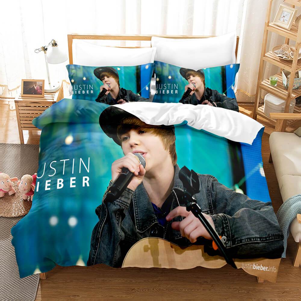 Justin Bieber Bedding Set Duvet Cover (Online Order Only)