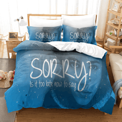 Justin Bieber Cosplay Bedding Set Quilt Cover Room Decoration (Online Order Only)