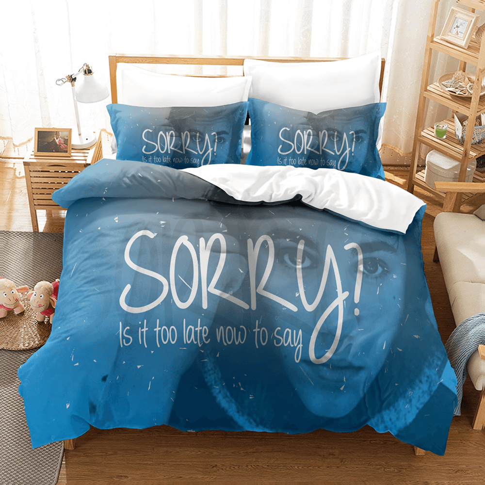 Justin Bieber Bedding Set Duvet Cover (Online Order Only)