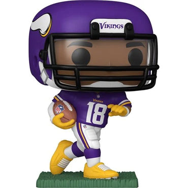 NFL Vikings Justin Jefferson Funko Pop! Vinyl Figure #239 with Funko Protector (Online Order Only)