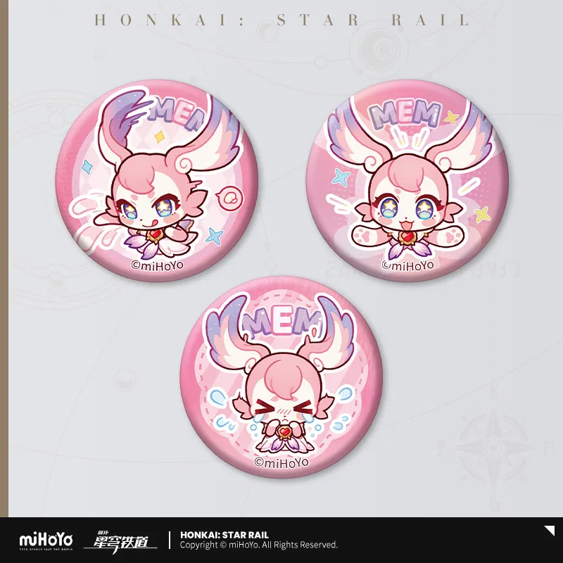 Pom-Pom Exhibition Series Pom-Pom Mini Tinplate Badge Set (ONLINE ORDER ONLY)