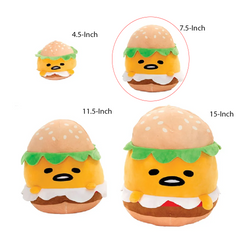 Fiesta: Sanrio Gudetama Hamburger Plush (ONLINE ORDER ONLY)