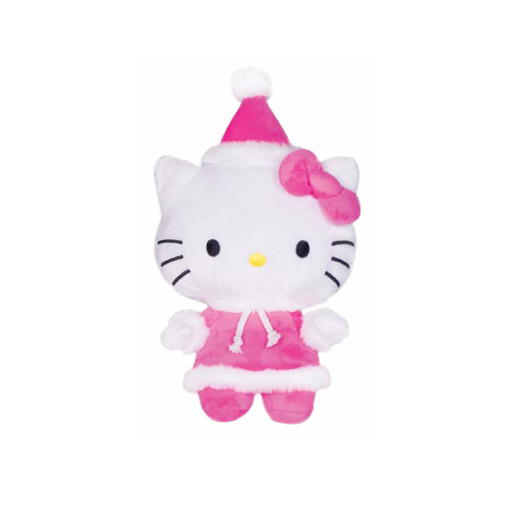 Fiesta: Sanrio - 10 Inch Holiday Hello Kitty with Pink Dress and Hat (ONLINE ORDER ONLY)