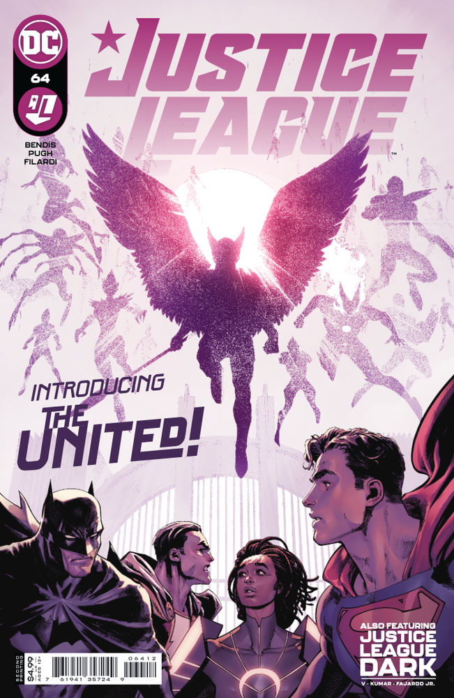 Justice League #64 2nd Print David Marquez Variant (08/10/2021) Dc (ONLINE ORDER ONLY)