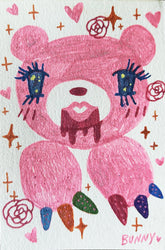 BunnyBaum - Kawaii Gloomy - Original Artwork -Gloomy Bear Exhibition (ONLINE ORDER ONLY)