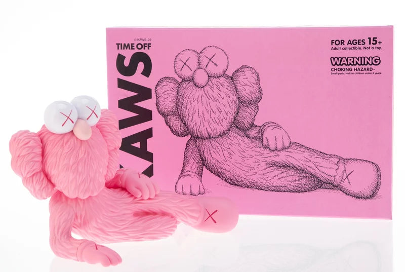 KAWS Time Off 2023 - Pink (Open Edition) (ONLINE ORDER ONLY)
