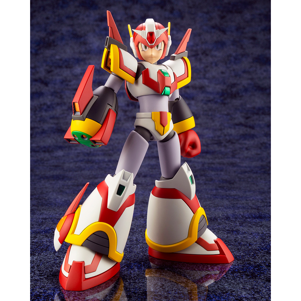 KOTOBUKIYA Plastic Model Kits: Mega Man X - Mega Man X (Force Armor Rising Fire Ver.) 1/12 Scale Model Kit (ONLINE ORDER ONLY)