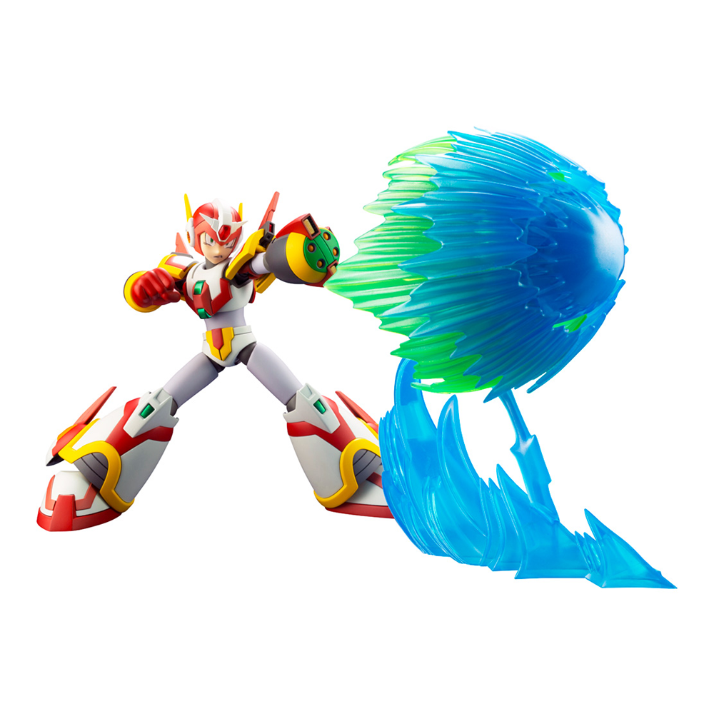 KOTOBUKIYA Plastic Model Kits: Mega Man X - Mega Man X (Force Armor Rising Fire Ver.) 1/12 Scale Model Kit (ONLINE ORDER ONLY)