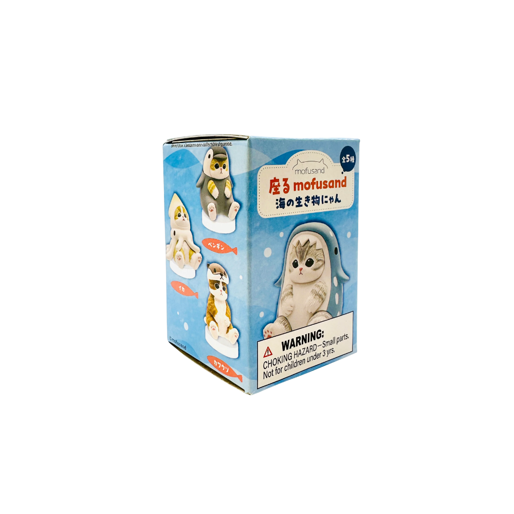 Kitan Club: Mofusand Sitting Aquarium Cat - 1 Blind Box (ONLINE ORDER ONLY)