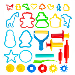 24 Piece Animal Shape Dough Tool Kit (ONLINE ORDER ONLY)