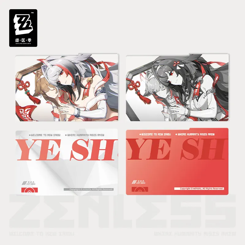 Zenless Zone Zero Mindscape Cinema Series Yunkui Summit Acrylic Insert Set