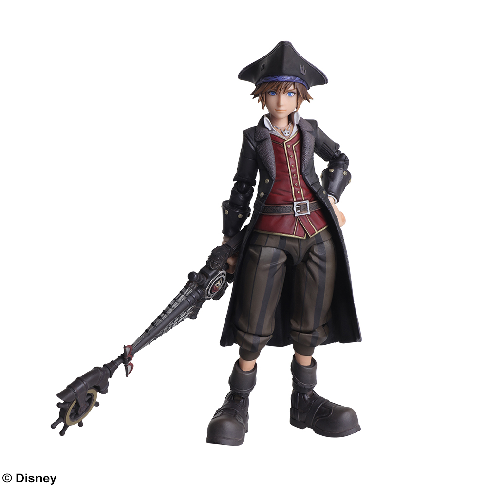 SQUARE ENIX: KINGDOM HEARTS III BRING ARTS™ - Sora Pirates of the Caribbean Version (ONLINE ORDER ONLY)