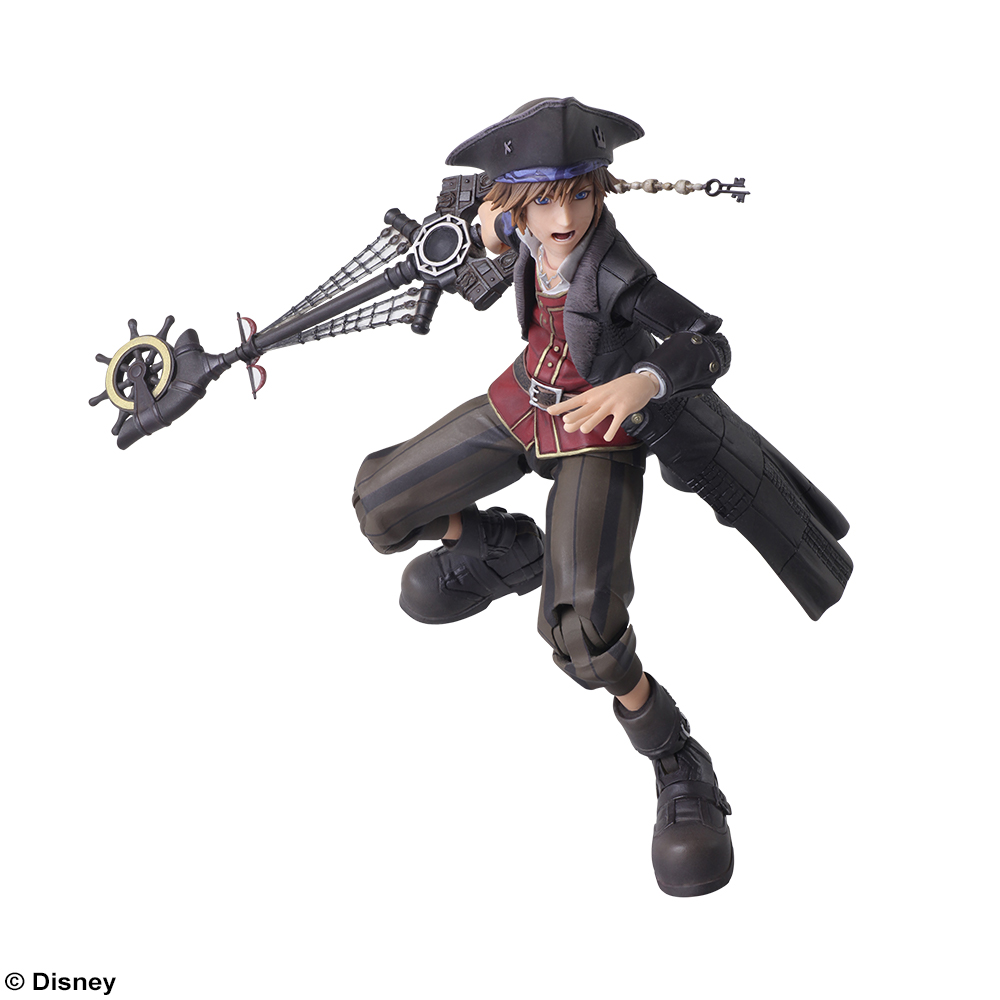 SQUARE ENIX: KINGDOM HEARTS III BRING ARTS™ - Sora Pirates of the Caribbean Version (ONLINE ORDER ONLY)
