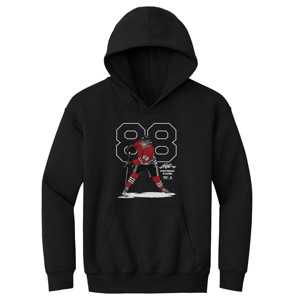 Patrick Kane Chicago Outline WHT (ONLINE ORDER ONLY)