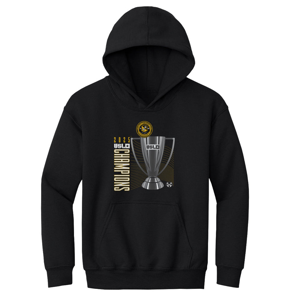 Pittsburgh Riverhounds SC 2025 USL Championship Final Champions Trophy WHT (ONLINE ORDER ONLY)