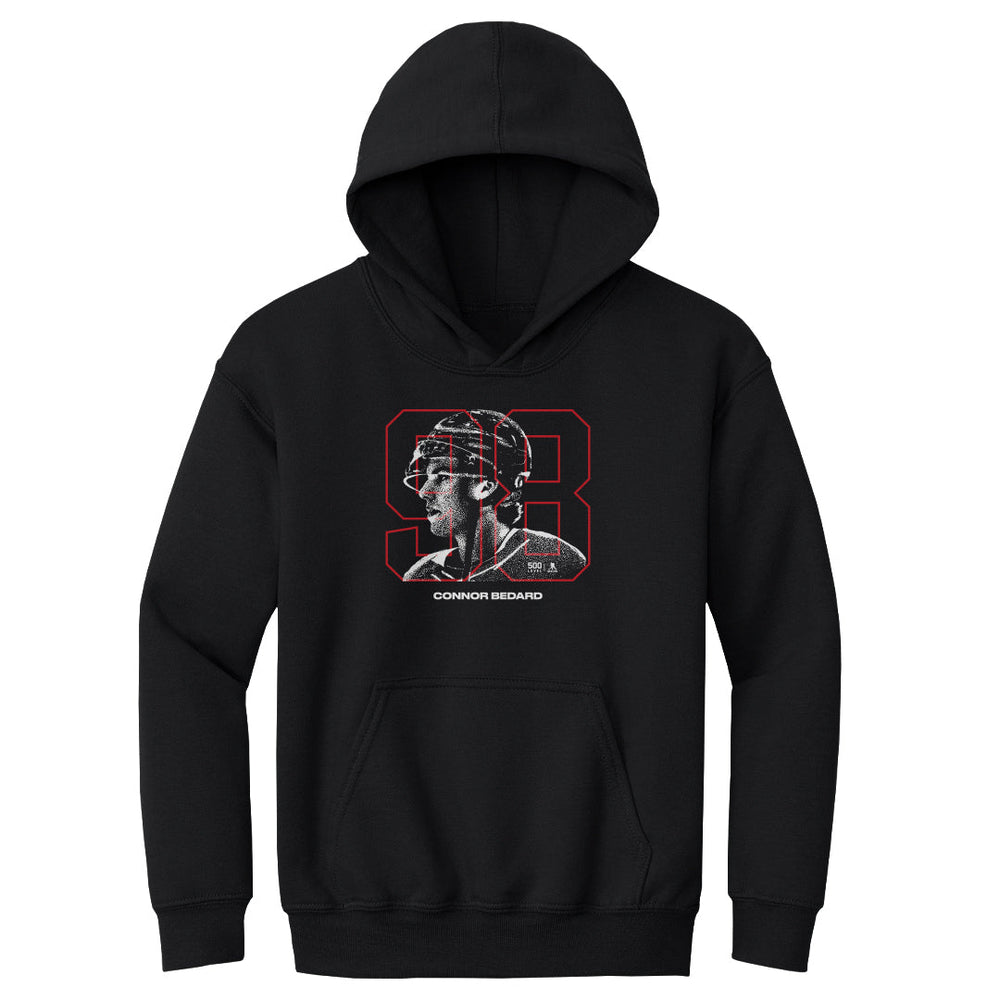 Connor Bedard Chicago Overlay WHT (ONLINE ORDER ONLY)