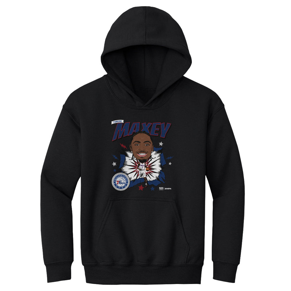 Tyrese Maxey Philadelphia 76ers Caricature WHT (ONLINE ORDER ONLY)