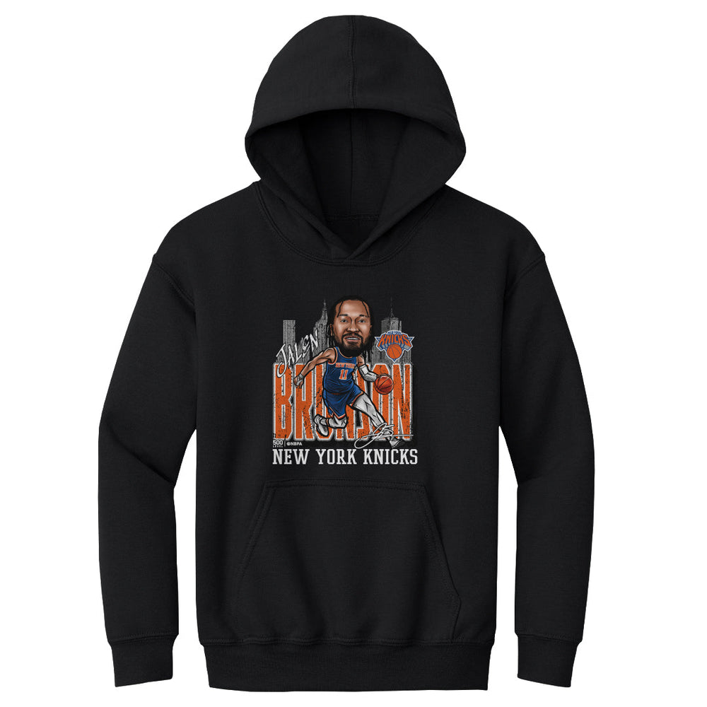 Jalen Brunson New York Knicks Cartoon City Cartoon WHT (ONLINE ORDER ONLY)