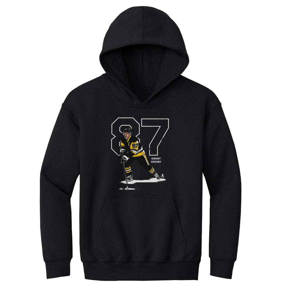 Sidney Crosby Outline W WHT