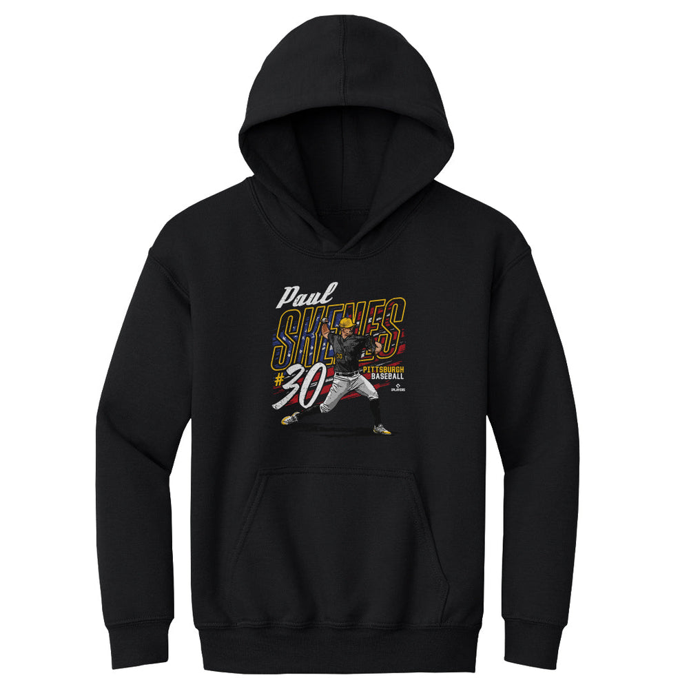 Paul Skenes Pittsburgh American Flag WHT