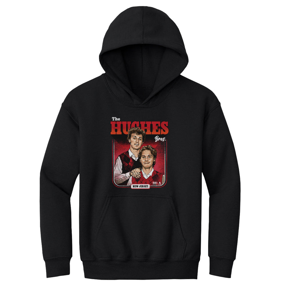 Luke Hughes & Jack Hughes New Jersey Step Brothers WHT (ONLINE ORDER ONLY)