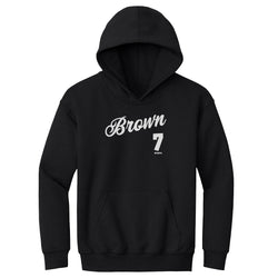 Jaylen Brown Boston Script WHT (ONLINE ORDER ONLY)