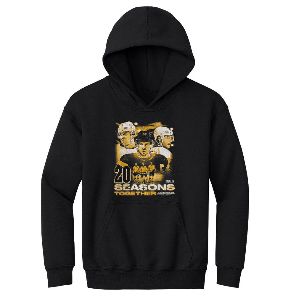 Sidney Crosby Kris Letang & Evgeni Malkin Pittsburgh 20 Seasons WHT (ONLINE ORDER ONLY)