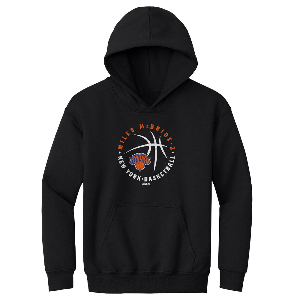 Miles McBride New York Knicks Player Ball WHT (ONLINE ORDER ONLY)