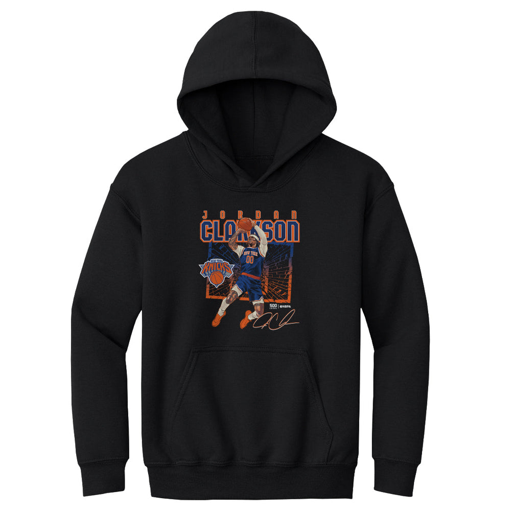 Jordan Clarkson New York Knicks Shattered WHT (ONLINE ORDER ONLY)