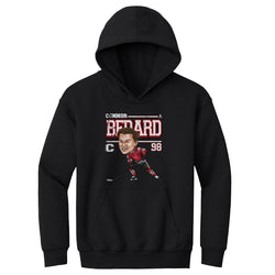 Connor Bedard Chicago Cartoon WHT (ONLINE ORDER ONLY)