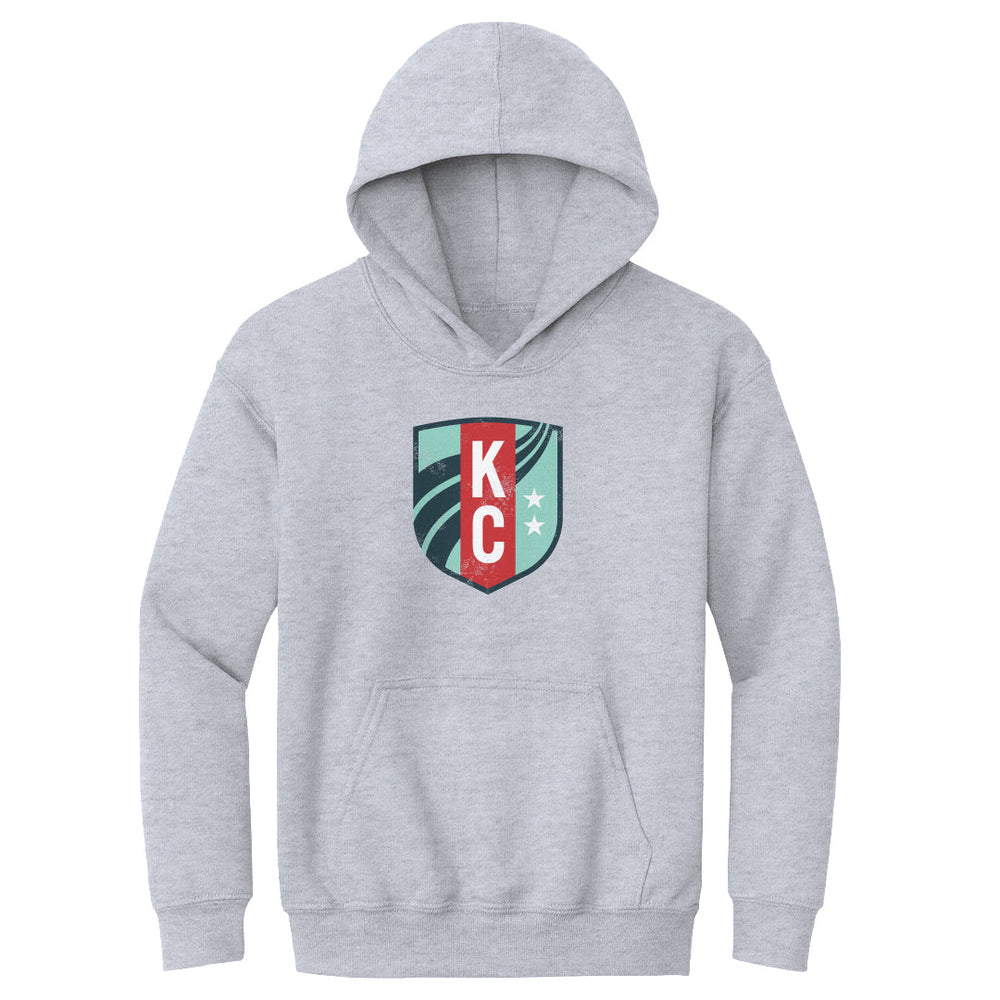 Kansas City Current Vintage Primary Logo WHT (ONLINE ORDER ONLY)