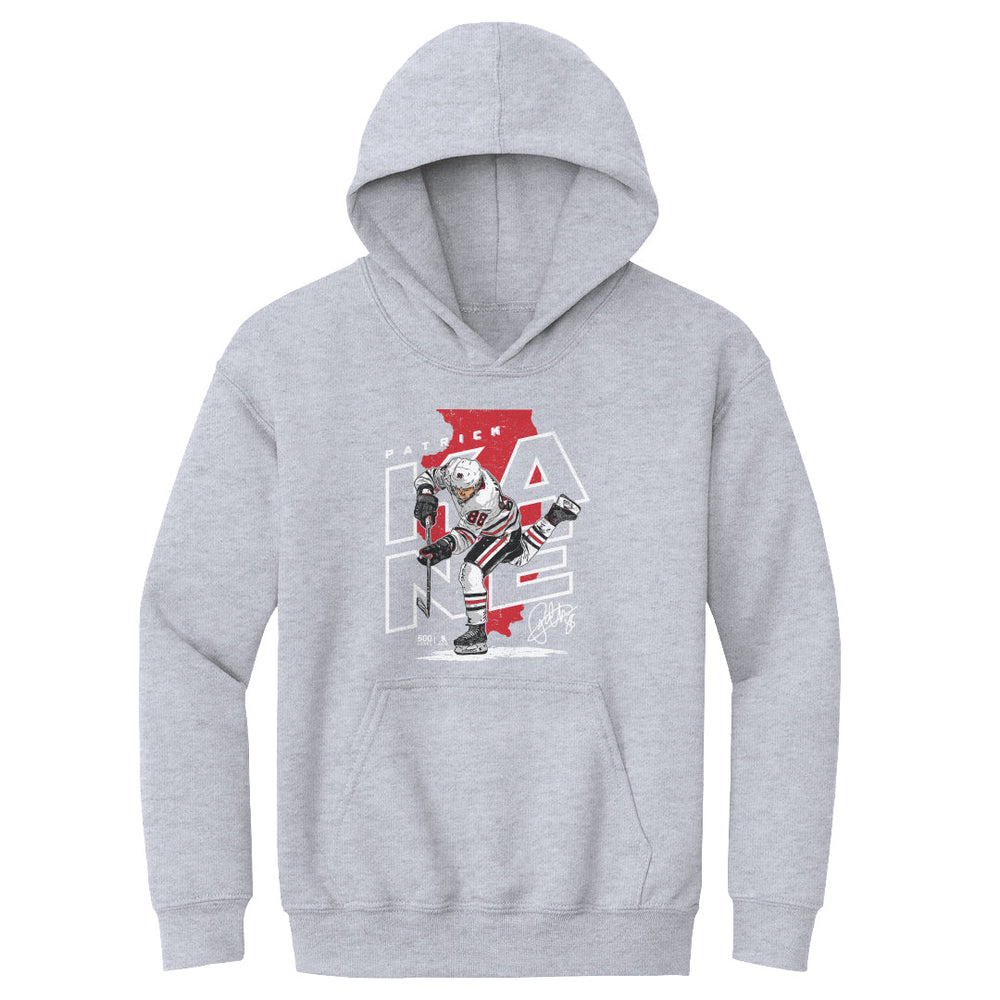 Patrick Kane Chicago Player Map WHT (ONLINE ORDER ONLY)