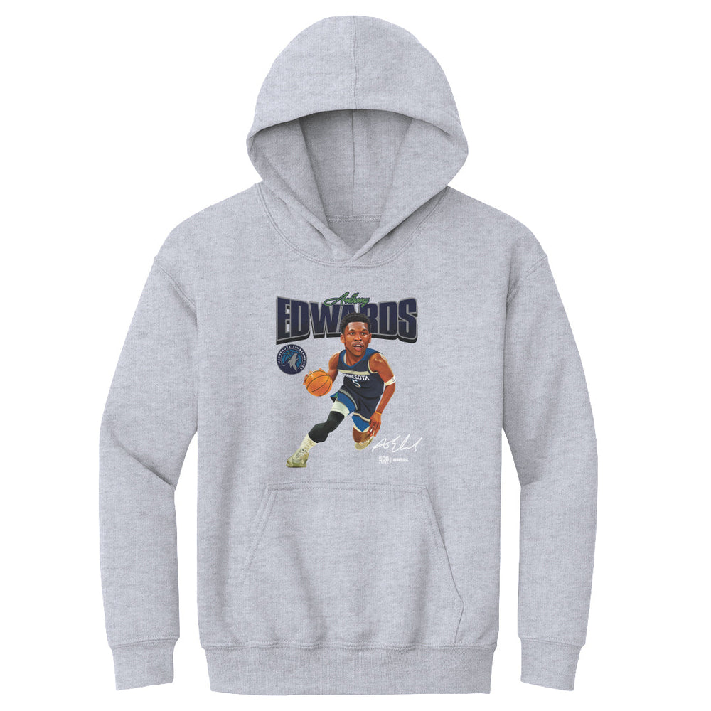 Anthony Edwards Minnesota Timberwolves Caricature WHT