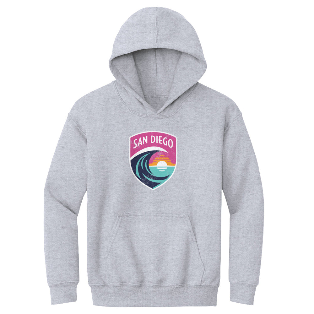 San Diego Wave FC Vintage Primary Logo WHT (ONLINE ORDER ONLY)