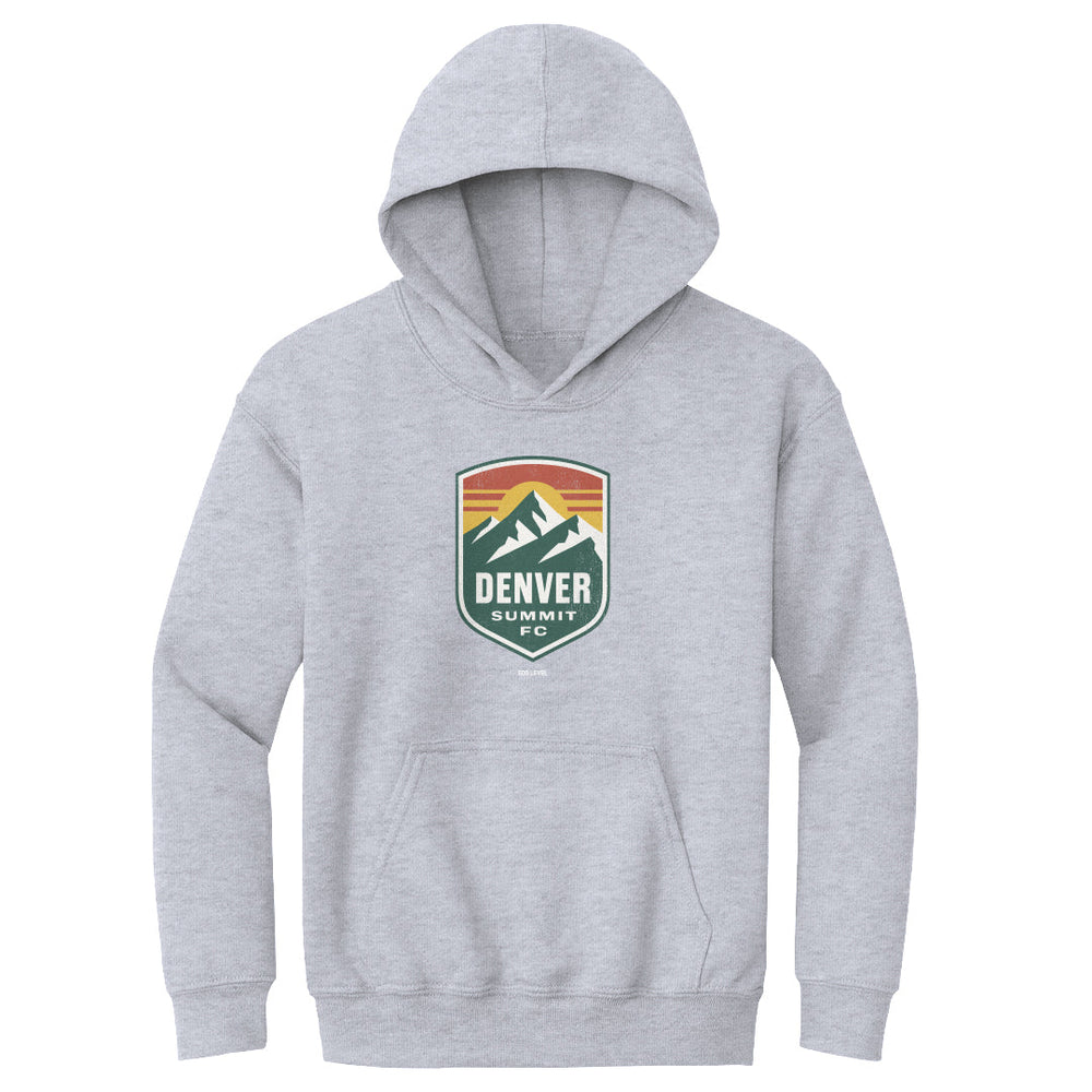Denver Summit FC Vintage Primary Logo Gray WHT (ONLINE ORDER ONLY)