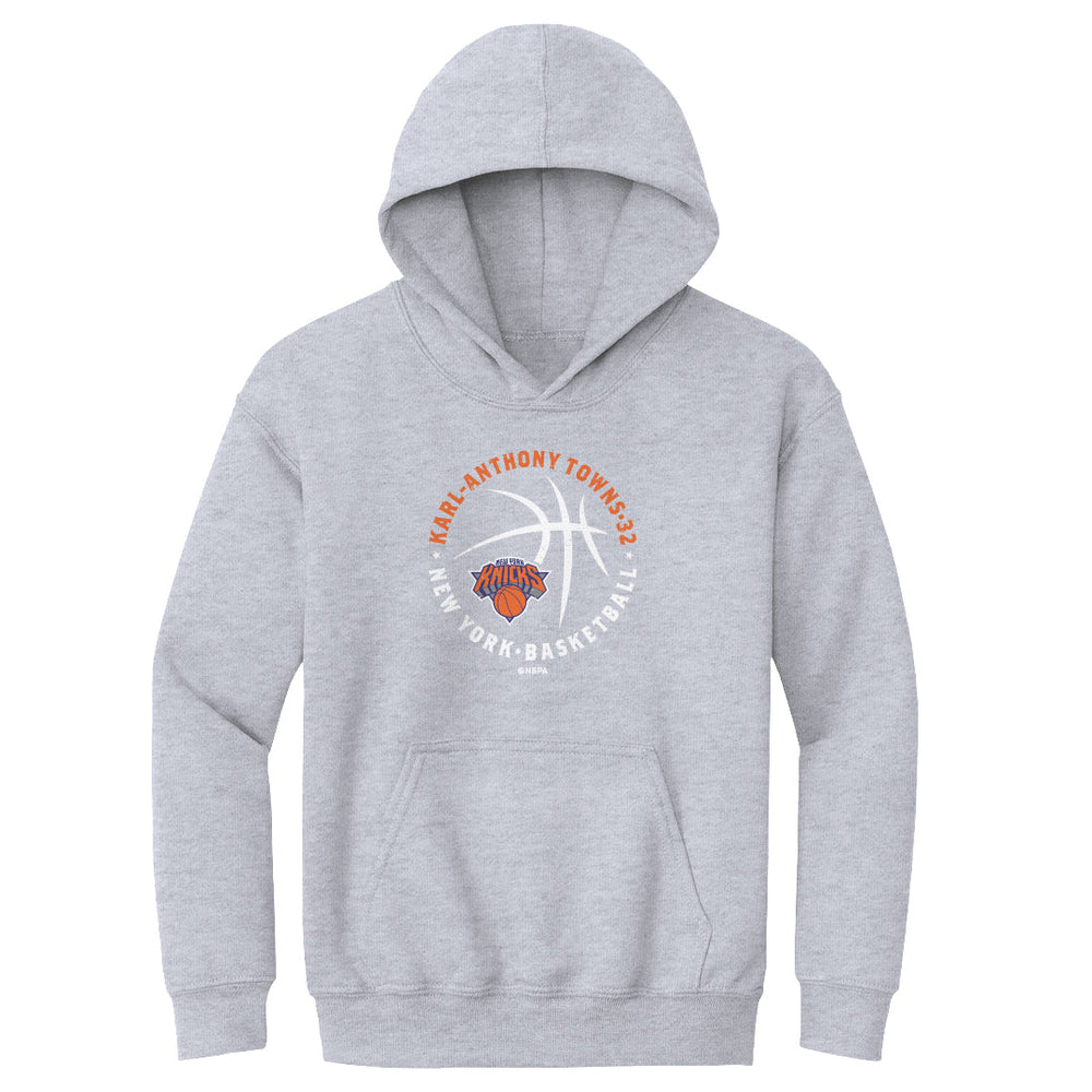 Karl-Anthony Towns New York Knicks Player Ball WHT (ONLINE ORDER ONLY)