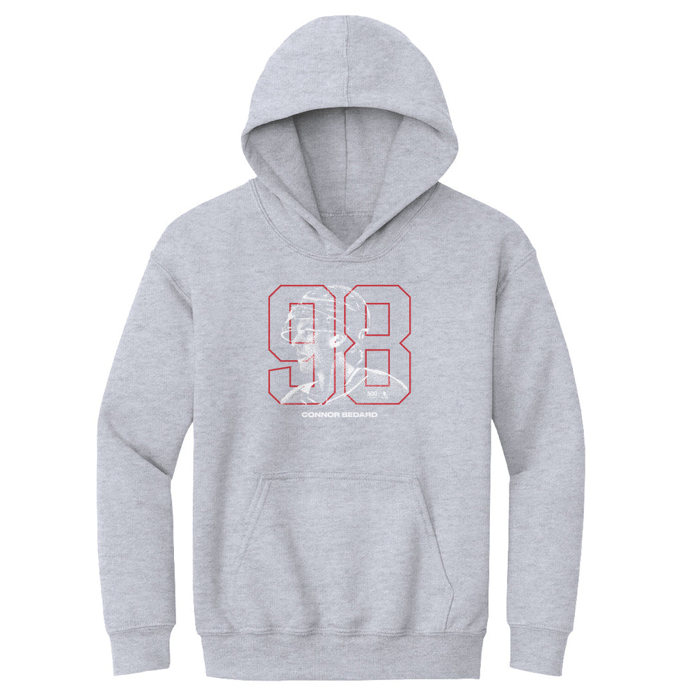 Connor Bedard Chicago Overlay WHT (ONLINE ORDER ONLY)