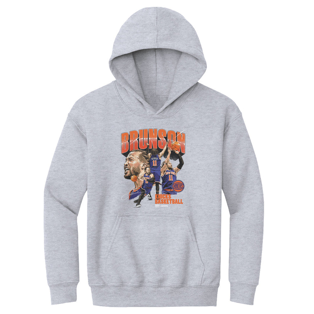 Jalen Brunson New York Knicks Collage WHT (ONLINE ORDER ONLY)