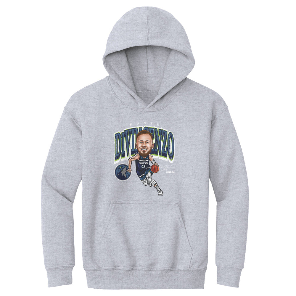Donte DiVincenzo Minnesota Timberwolves Cartoon NBA WHT (ONLINE ORDER ONLY)