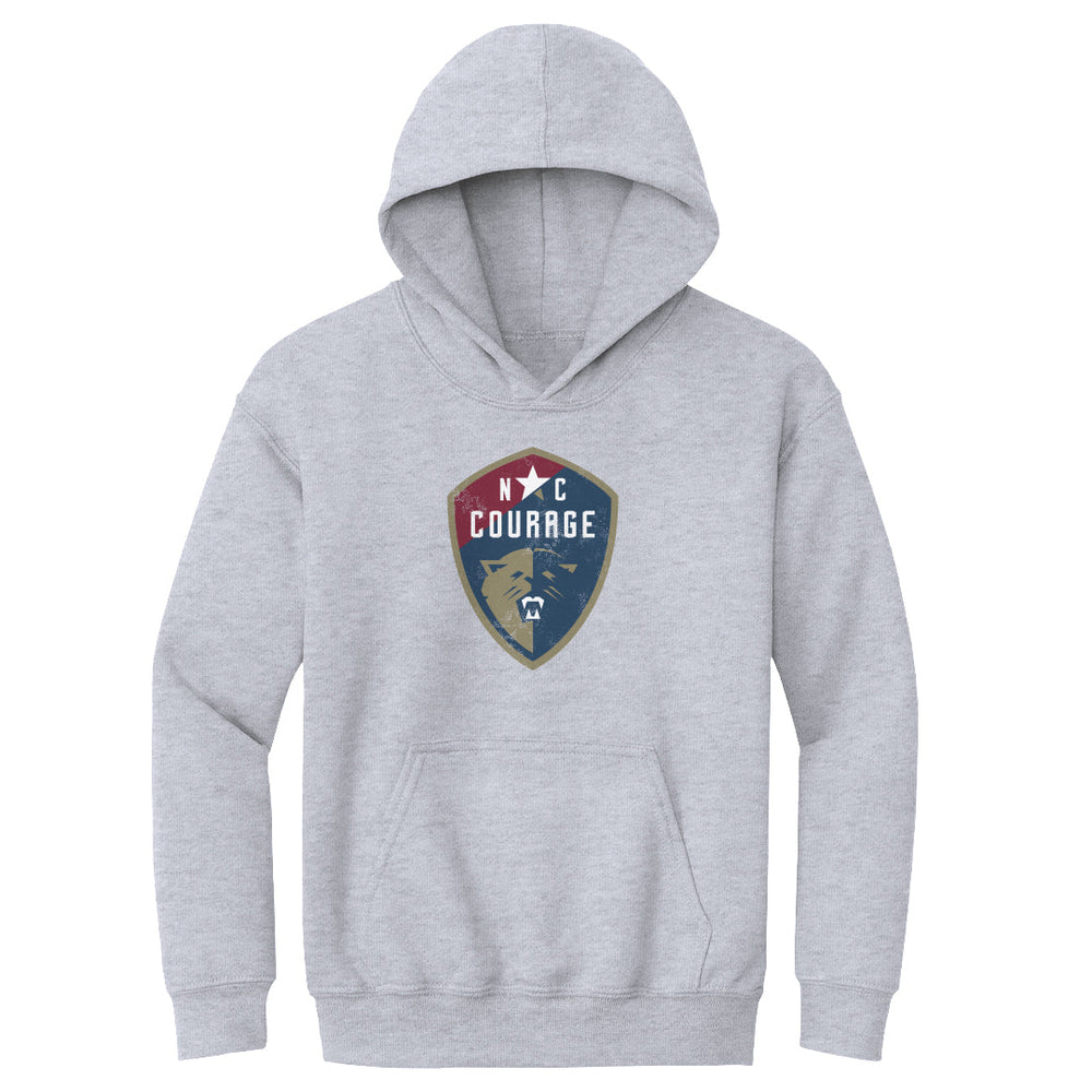 North Carolina Courage Vintage Primary Logo WHT (ONLINE ORDER ONLY)