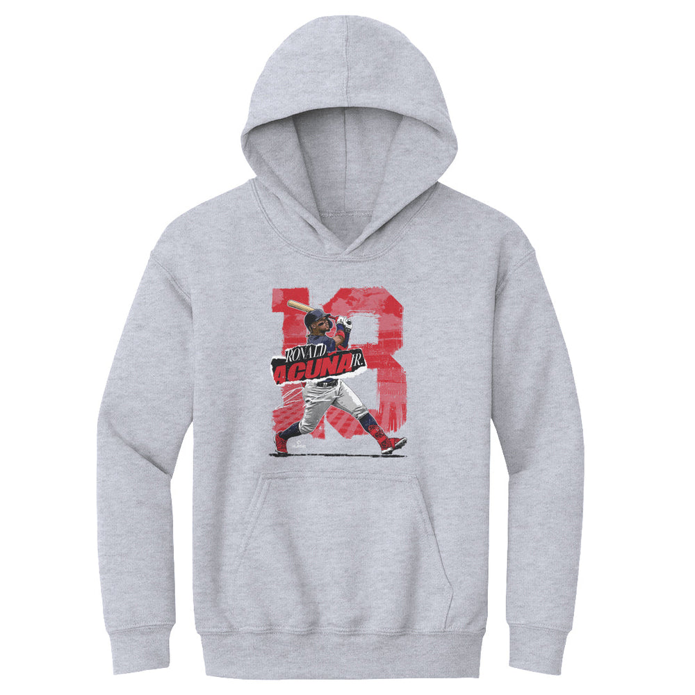Ronald Acuna Jr. Atlanta Rough WHT