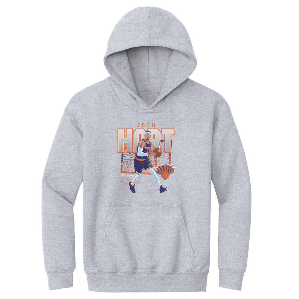 Josh Hart New York Knicks Shattered WHT (ONLINE ORDER ONLY)